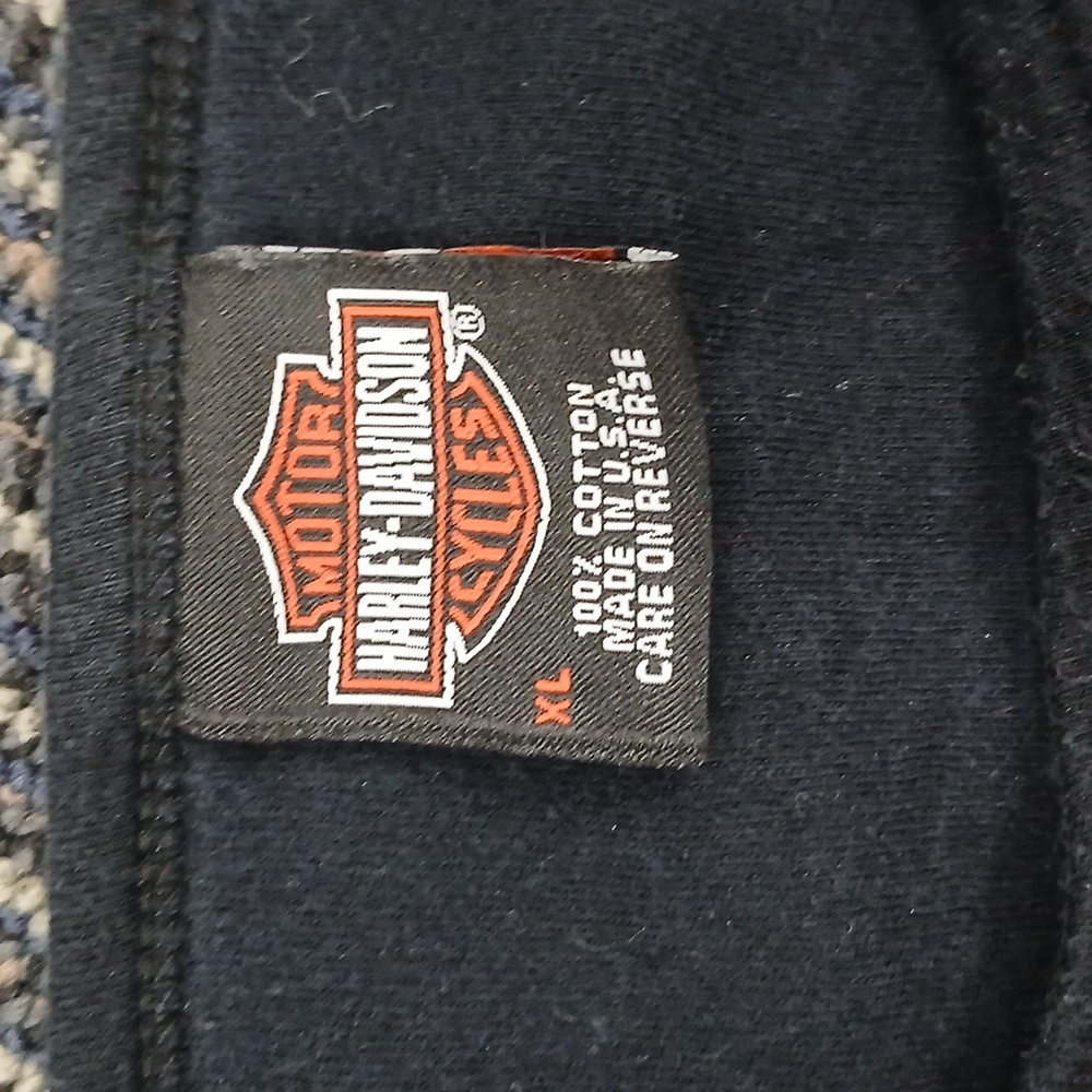 Vintage Harley Davidson Factory Toura Long Sleeve Tee XL - Picture 3 of 6